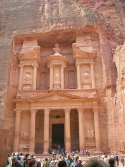 Сокровищница Петра. Сокровищница. Иордания, фото